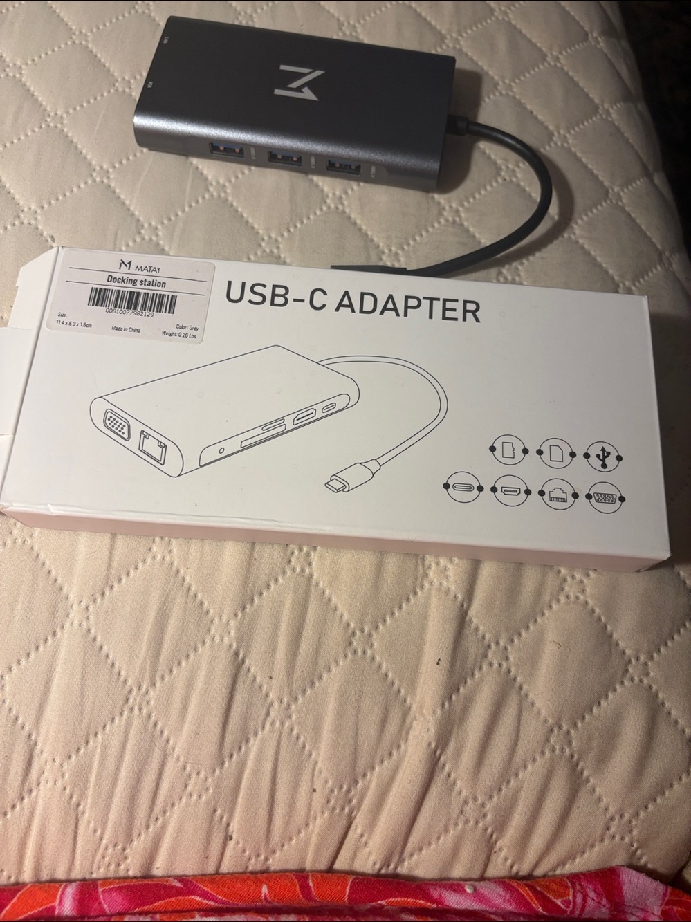 MATA1 USB-C 10-in-1 Docking Station Multiport Adapter Hub